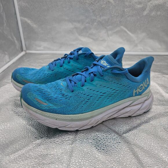 Men\'s Hoka Clifton 8 Running Sneaker Blue Size 10.5 main image 3